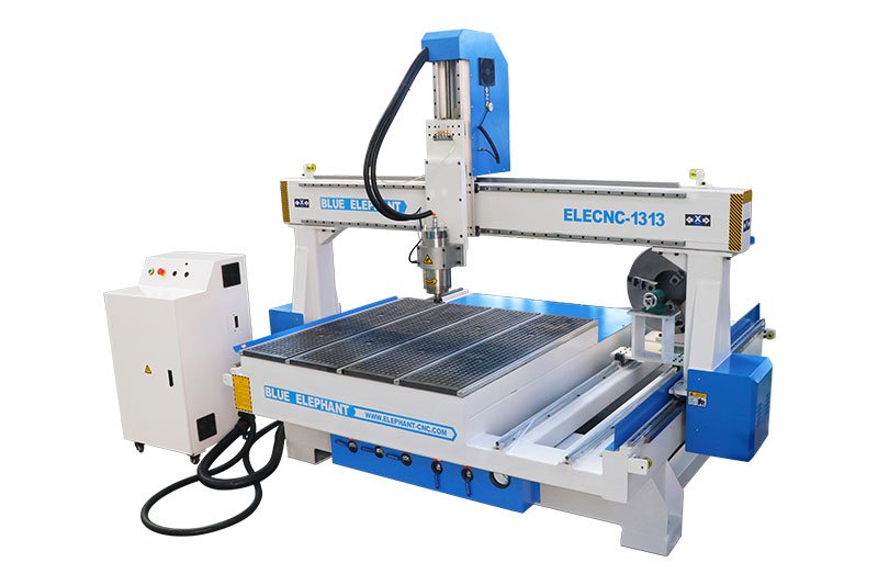 What Is a 4 Axis CNC Router? 3 1313 rotary cnc router