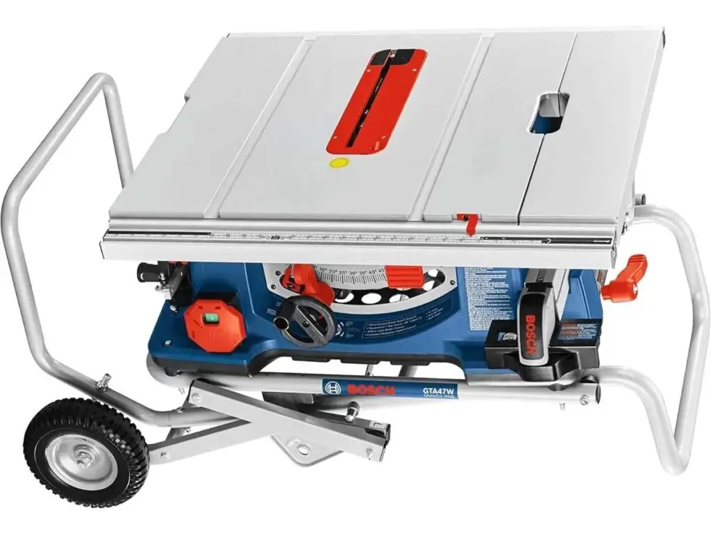 9 Best Table Saws for Beginners 4 Bosch 4100XC-10 Worksite Table Saw