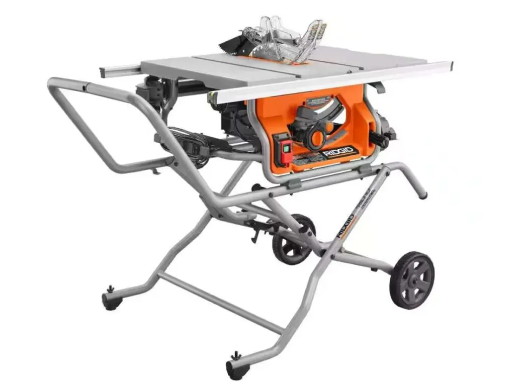9 Best Table Saws for Beginners 6 RIDGID R4514 Heavy-Duty Table Saw