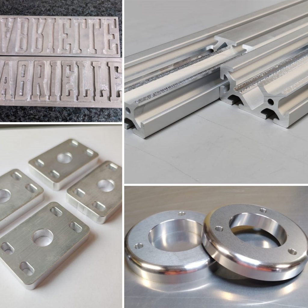 cnc router application aluminum industry