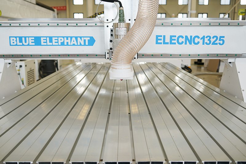 cnc router machine frame and gantry overhang