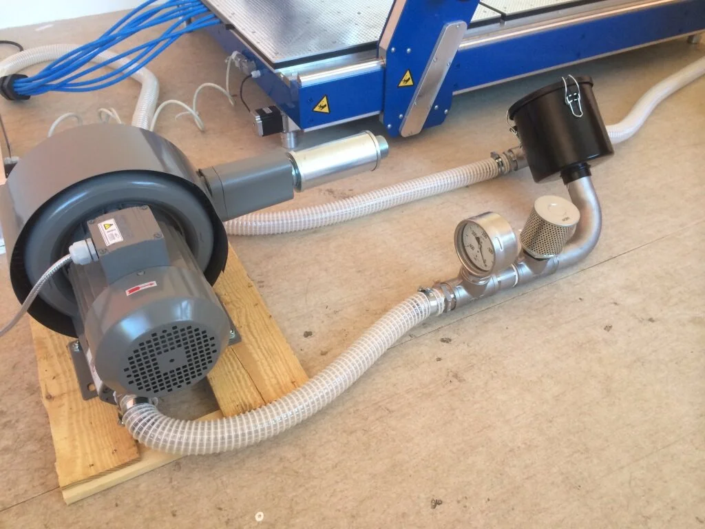 cnc router vacuum pump