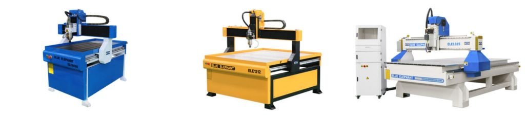 cnc router working table size