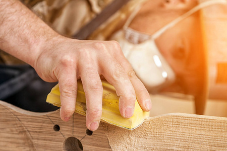 deburring and sanding