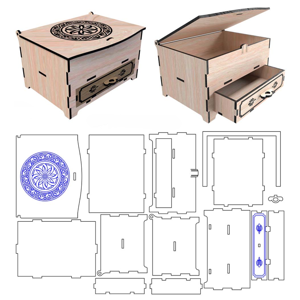 Free Laser Cut Files for Metal and Non-Metal Projects 10 design file