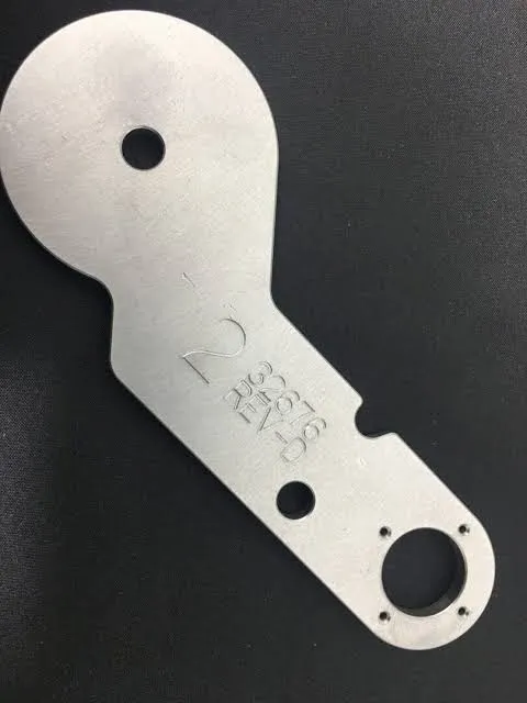 metal profiling tracing shoe tracking component for edge bander fine trimming unit tool assembly