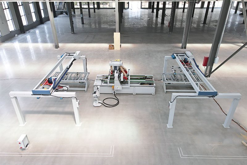 New Product: Automatic Loading and Unloading 4 Sides Door Edge Cutting Machine 1 4 sides CNC cutting machine