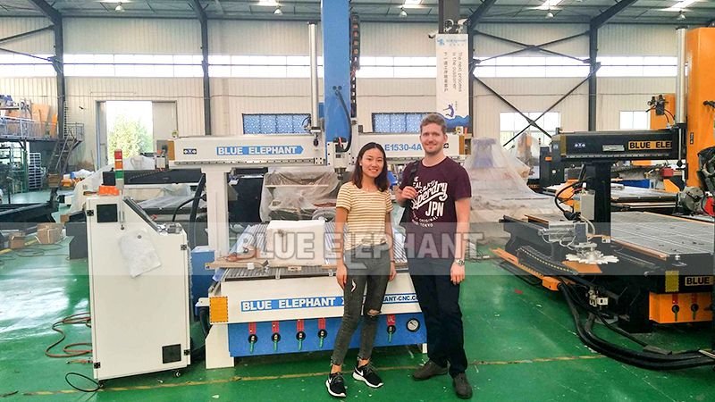 CNC Woodworking Machine Was Tested by Swiss Customer 3