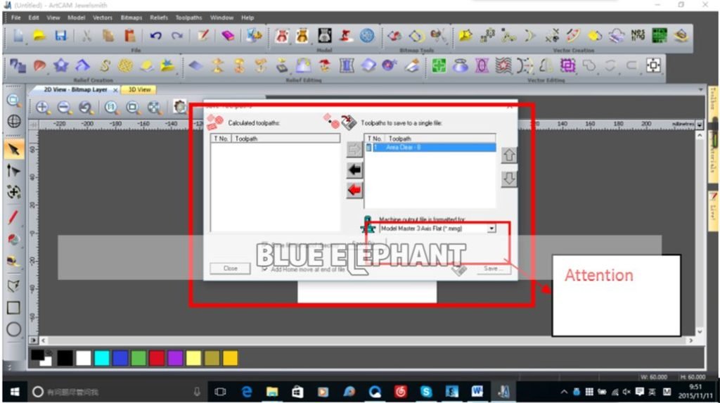 Here I add a tool 9