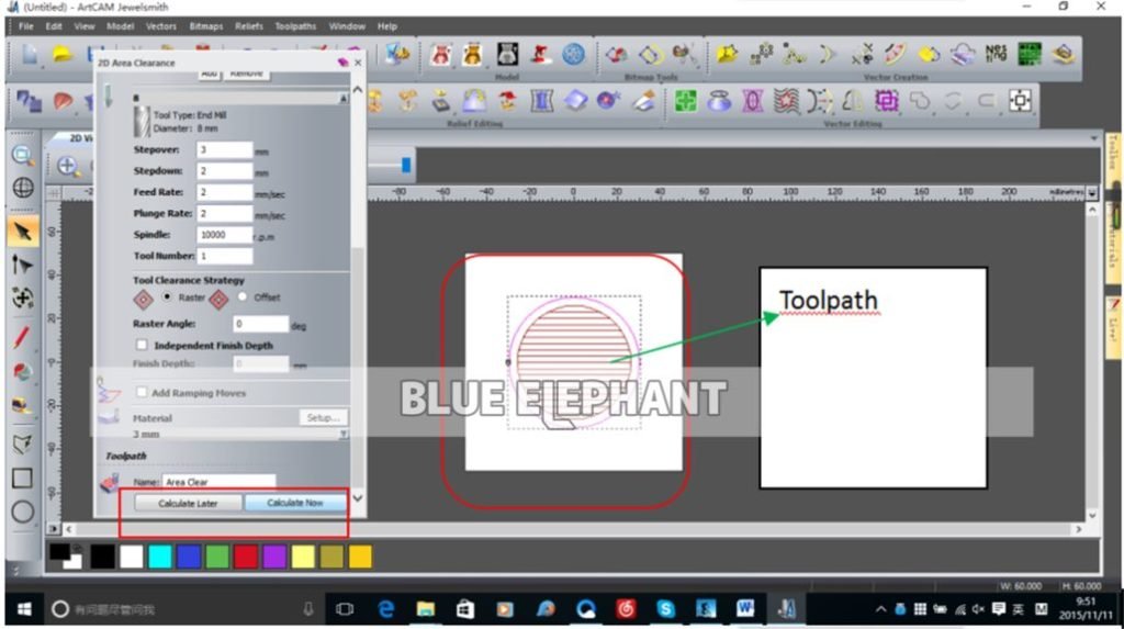 Here I add a tool 7