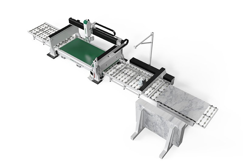 New Arrival: 5 Axis CNC Marble Stone Bridge Saw Production Line for Sale 1 5 Axis CNC Marble Stone Bridge Saw Production Line