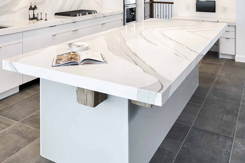 marble kitchen countertop Marble Kitchen Countertop made