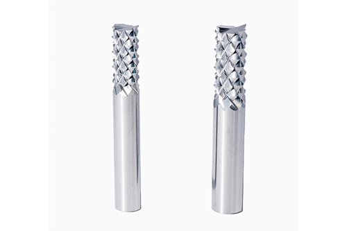 Corn teeth end mills