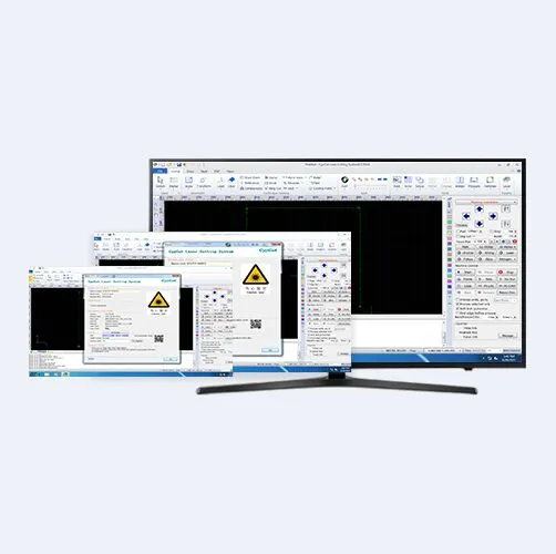 laser cutting machine control system
