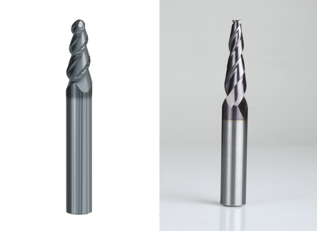 What Bits to Use for a CNC Router? 8 tapered ball nose and tapered end mill bits